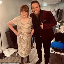 Explore tweets of susan boyle @susanboyle on twitter. Susan Boyle Dons Her Iconic Britain S Got Talent Audition Dress 11 Years Later Daily Mail Online