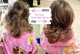 If you love organic hair ingredients, then this is the perfect product for your little one's hair. The Easiest Diy Kids Detangler Spray Andrea Dekker