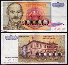 Get Your 50 Billion Yugoslavian Dinara Banknote For Your Collection Today Become A Billionaire Bank Notes Currency Design Banknotes Money