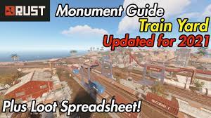 Check spelling or type a new query. Rust Monument Guide Train Yard 2021 Update Youtube