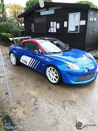 9e et dernière manche du championnat de. The New Alpine A110 Rallye R Gt Seen At Rallye Du Var Rally