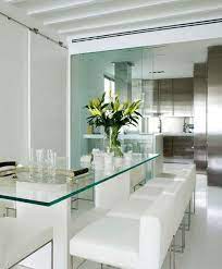 Buy products such as nathan james lucy white carrara faux marble table top with black pedestal base modern dining table for 2 at walmart and save. 64 Modern Dining Room Ideas And Designs Renoguide Australian Renovation Ideas And Inspiration