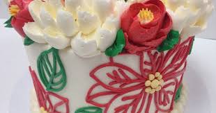 Holiday Items Winter Cake Holiday Cakes Flower Cake