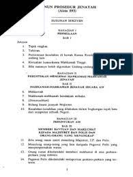 Dalil saiful najib, rosmah takut bohong ke mahkamah bertentangan dengan seksyen 51a kanun prosedur jenayah. Documents Similar To Kanun Prosedur Jenayah Pdf
