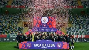 Benfica Derrota Sp Braga E Conquista Taca Da Liga Feminina Futebol Feminino Jornal Record