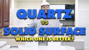 Solid surface countertops have seamless features that make it consistent all throughout. Quartz Vs Solid Surface Which One Is Better Youtube