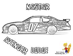 Maybe you would like to learn more about one of these? Full Force Race Car Coloring Pages Free Nascar Sports Car