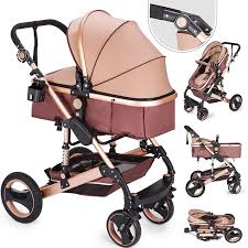Free 2 Day Shipping Buy Bestequip 2 In 1 Baby Stroller Baby Carriage Stroller Portable Anti Shock Springs Infa Carriage Stroller Baby Car Seats Baby Strollers