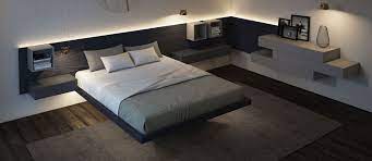 Per camere da letto moderne ci vogliono letti moderni. Letto Sospeso Sorvolo Fimar Con Contenitore Moderno Elegante E Pratico