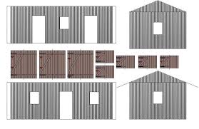 Maison De Madagascar En Tole Region Cotiere Nord Decoupages Faciles Maison En Carton Maison En Brique Maisons En Papier