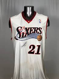 Trova sixers jersey in vendita tra una vasta selezione di su ebay. Samuel Dalembert Philadelphia Sixers Vintage 2000 01 Team Issued Game Bucks County Baseball Co