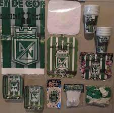 Atlético nacional cumplió 74 años de historia institucional y esta fecha permitió para que diversos clubes colombianos y del exterior, . Decoracion Fiesta Futbol Atletico Nacional Mercado Libre