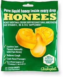 Ambrosoli Honees Cough Drops Original Bag 20 Pc In 2020 Cough Drops Sooth Sore Throat Cough