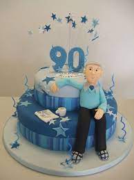All parties are special and beautiful, this will be even more since it is your. Cake 90th Birthday 90th Birthday Cakes Dad Birthday Cakes Grandpa Birthday Cake