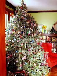 Tinsel Christmas Tree Little Christmas Trees Christmas Tree Themes