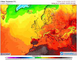 Zum dritten mal in folge ist europa mit einem potenzielen wasserproblem konfrontiert, heißt es beim nasa earth observatory. 50 C Hitze Erreicht Europa Droht Ein Neuer Hitzerekord