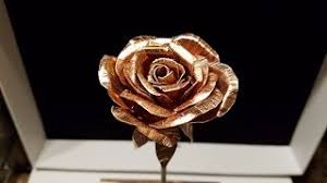 Cut out metal rose template. Diy Metal Rose Copper Youtube