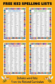 ks2 spelling lists
