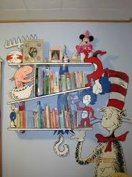 Google Image Result For Http Www Ericfmyers Com Comics Archive 2011 03 03 Cat In The Hat Shelf With Books Jp Dr Seuss Nursery Nursery Mural Baby Room Shelves
