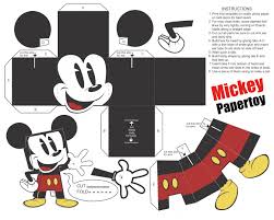 The printable mickey mouse head outline is an outline of his round head with two round ears. 7 Best Mickey Mouse Printable Box Templates Printablee Com