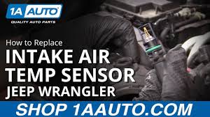 The oxygen sensors (o2s) are attached to, and protrude into the vehicle exhaust system. How To Replace Intake Air Temp Sensor 06 18 Jeep Wrangler Youtube