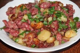 Poelee De Pommes De Terre Aux Gesiers Confits Gesiers Confits Gesier Recettes De Cuisine