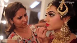 indian bridal makeup by monika goswami