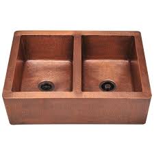 hammered copper farmhouse sink, 35