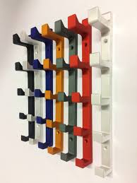 Drywall picture hanger with temporary spot marker. 5 In 1 Vertical Wall Hook Heavy Duty Coat Hook Modern Etsy