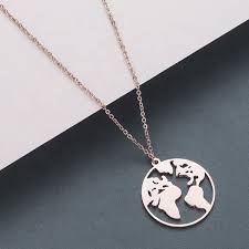 Perfect for your home or office, as its compact size makes it easy to fit on a desktop or bookshelf. Rose Gold World Globe Necklace Stainless Steel Word Maptraveler Necklace Buy Stainless Steel Infinity Necklace Engraved Words Necklace Stainless Steel Couple Necklace Product On Alibaba Com
