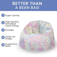 Bean bag chairs & lounge seating. Home Kitchen Tie Dye Tween Size Delta Children Snuggle Foam Filled Chair Chairs Seats
