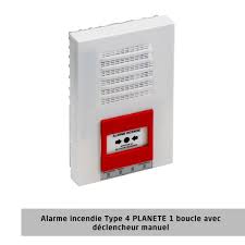 Alarme incendie type 4 Planète 1 boucle
