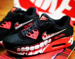 Nike Air Max On Etsy A Global Handmade And Vintage Marketplace Nike Air Max Custom Nike Shoes Nike Air