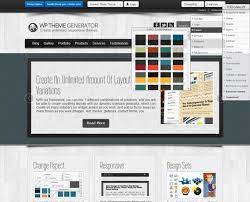 Transparent, fully customizable theme with multiple addons. 5 Online Wordpress Theme Generators