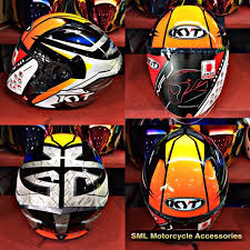 I don't like the improved closefaced helmets mod, because it only shows some of the face. Kyt Nfj Simone Corsi Replica Open Face Helmet With Double Visor Shopee Malaysia