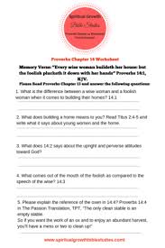 Proverbs Free Bible Study Worksheets For Bible Groups And Homeschool Bible Study Worksheet Free Bible Study Bible Study Notebook