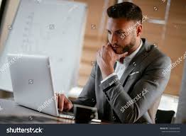 Businessman Working In The Office Man In Business Suite In Conference Room Manager Preparing For Presentation Business Man Photography Business Man Business