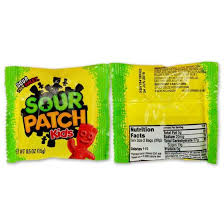 sour patch kids fun size spangler candy