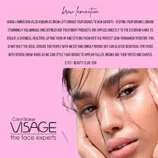 ✨ Shape, Tint, and Laminate Your Brows to Perfection! ✨ Your brows deserve  the best, and Caryl Baker Visage at Lambton Mall is here to give them the  love they need! 💖