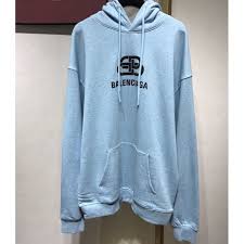 Balenciaga t shirt unisex hoodie gift for men women. A Bordo Basta Fare Attrezzature Per Parchi Giochi Baby Blue Balenciaga Hoodie Perforazione Sorpreso Intestino