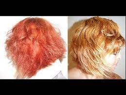 The acid in vitamin c oxidizes the dye and loosens up its hold on your hair. Jo Baz Colour Remover Review Red To Blonde Get Rid Of Orange Red Hair Colour Remove Red Hair Dye Youtube