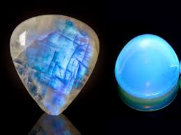 What Is The Difference Between Moonstone And Opalite Opalite Crystal Gemstones Opalite