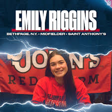 𝒮𝒾𝑔𝓃𝑒𝒹 🖊 Welcome to the 🔴🌪 family Emily Riggins! #SJUWSOC ...