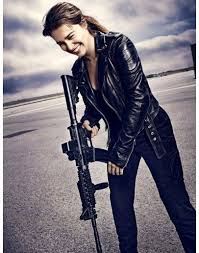 Search, discover and share your favorite emilia clarke terminator gifs. Terminator 5 Emilia Clarke Sarah Connor Jacket Emilia Clarke Terminator Terminator Genisys Emilia Clarke Emilia Clarke