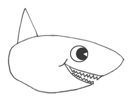 I have been thinking of. How To Draw Sharks With Cartoon Shark Drawing Lesson How To Draw Step By Step Drawing Tutorials
