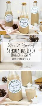 Rezept Spekulatiuslikor Selber Machen Leckeres Weihnachtsgeschenk Diycarinchen Diy Blog Likor Selber Machen Cheescake Kasekuchen Mit Keksboden