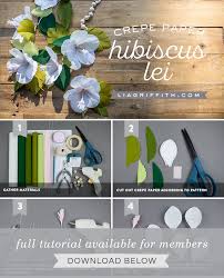 ✓ free for commercial use ✓ high quality images. Make This Island Inspired Crepe Paper Tropical Hibiscus Lei