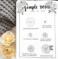 These step by step guides are a fantastic way to add some bullet journal flower doodles! Simple Doodles 40 Easy Doodles For Bujo Simple Life Of A Lady