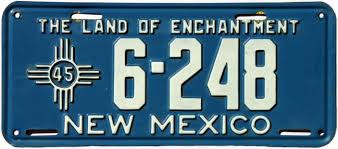 We offer fast, friendly service. New Mexico License Plates A Brief History