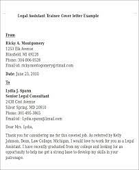 A highly capable legal assistant with nine years' progressive experience working in the law field. Free 7 Legal Assistant Cover Letter Templates In Ms Word Pdf